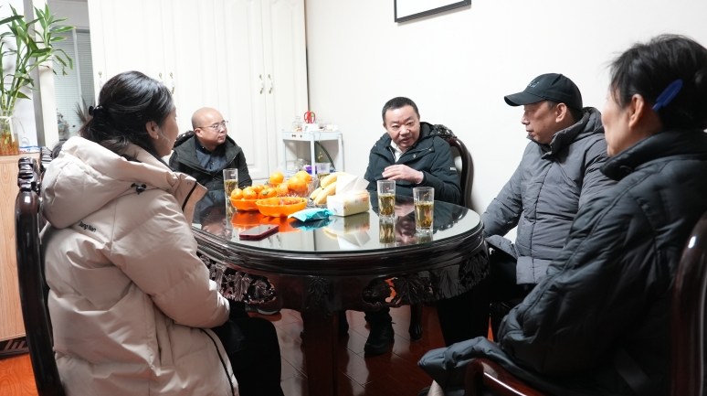 中能建江苏电力第一公司领导开展春节看望慰问活动