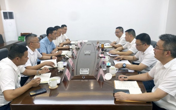 四川十一建公司与自贡市自流井区座谈交流