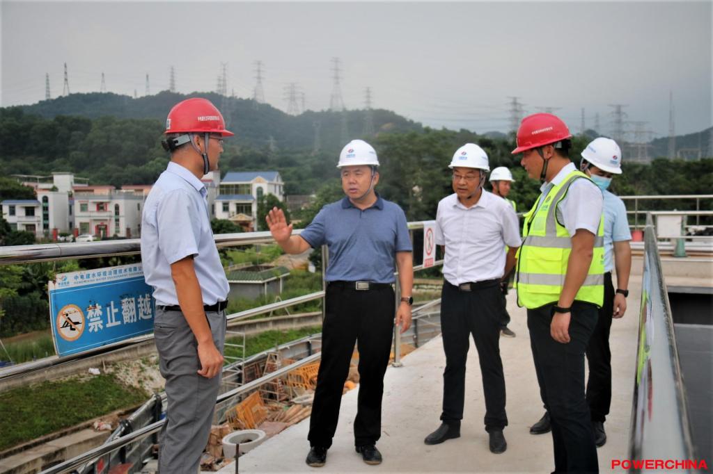 王国强赴深圳光明消黑工程督导项目履约情况