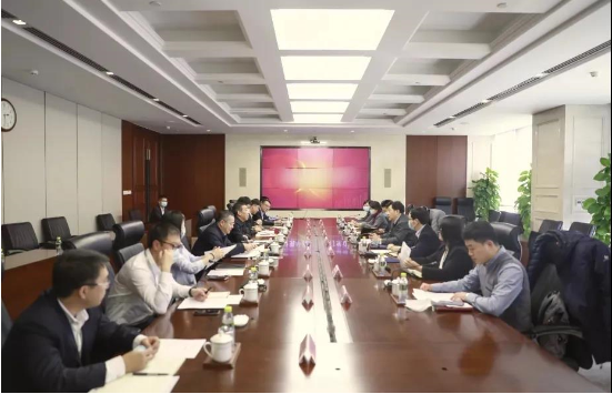 王云林会见财政部资产管理司副司长黄秉华一行