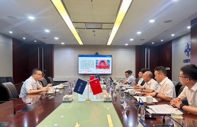 上海市职工技协服务中心主任竺敏赴三航局开展调研