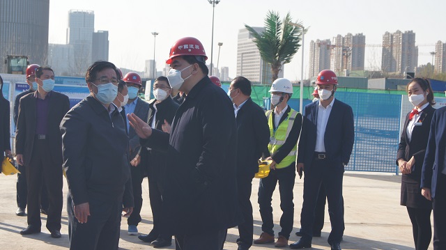 山东省统计局党组书记、局长郭训成调研CAR研（山东汽车科创研发总部基地）项目