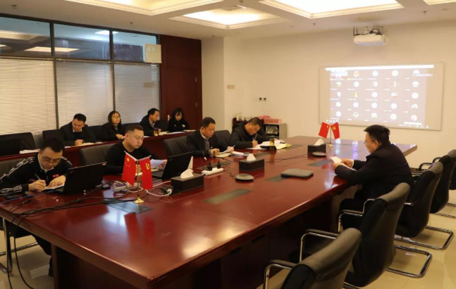 建投公司及时传达部署集团公司安全生产视频会精神