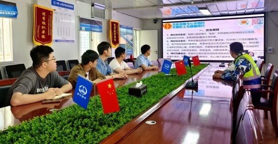 京雄商高铁黄河特大桥项目部集中参加“互助健康行·公益讲堂