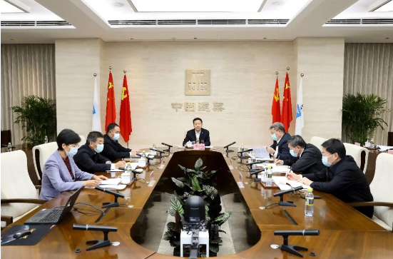 中建集团召开党组会议，学习贯彻中央深改委第十六次会议精神，研究审议集团改革三年行动实施方案