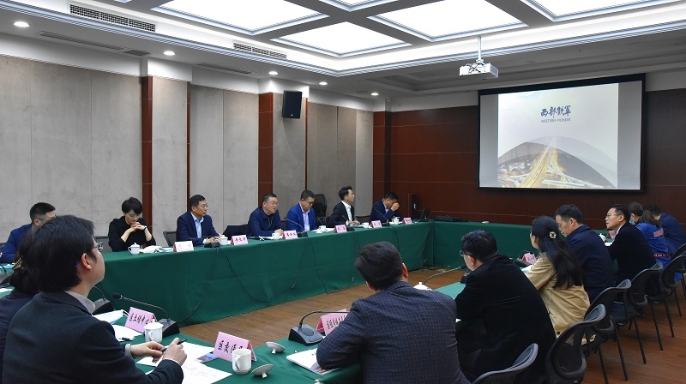 潘必义拜会重庆市九龙坡区政府区长刘小强