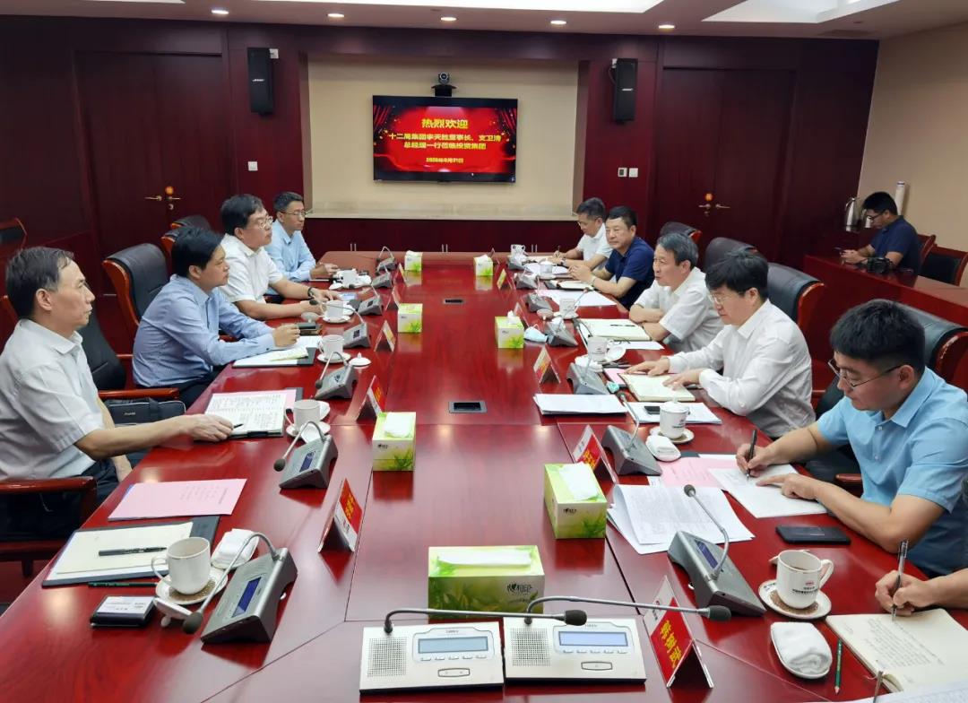 李天胜、支卫清拜会中国铁建投资集团主要领导
