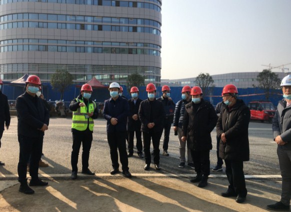 遂宁市住建局党组书记、局长邓勇到碧桂园·澜山邸项目考察调研“智慧工地”建设工作