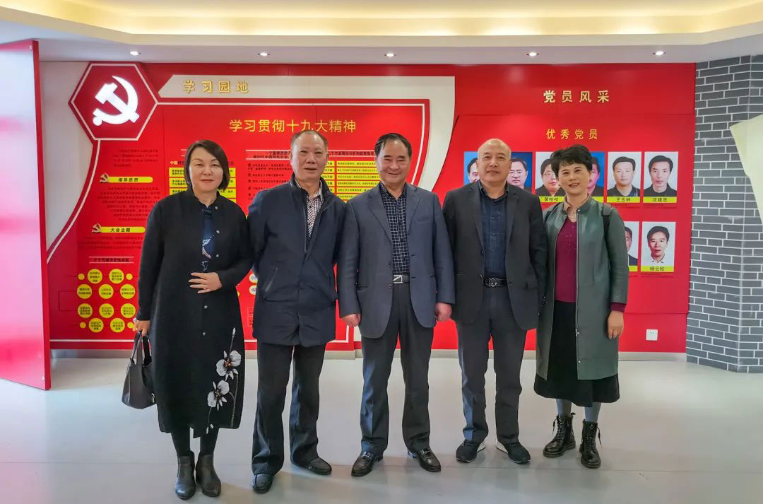 江苏省安装行业协会会长邹金林来苏华集团调研