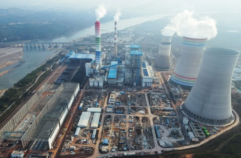 世界在建发电效率最高百万工程4号机组首次并网一次成功