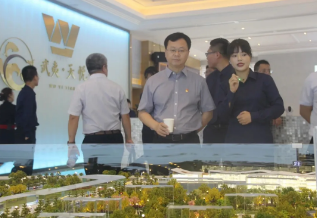 省纪委监委驻省国资委纪检监察组组长陈柏生一行深入福建建工集团部分项目调研