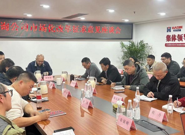 华兴咨询公司召开市场化改革意见征求座谈会