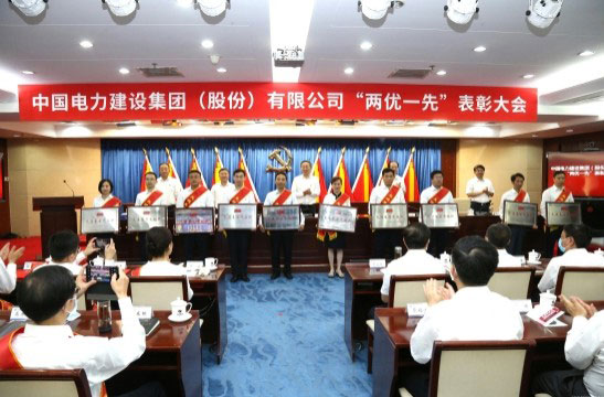 公司召开“两优一先”表彰大会