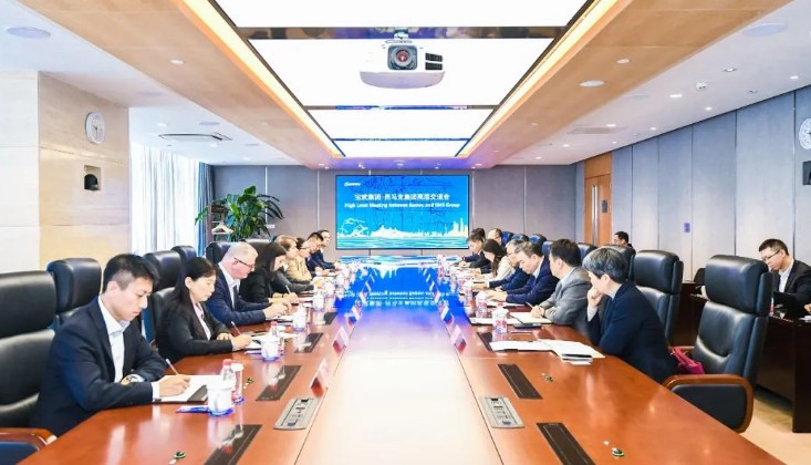 赓续百年情谊，共谱合作新篇！侯安贵会见西马克集团董事长兼首席执行官Jochen Burg