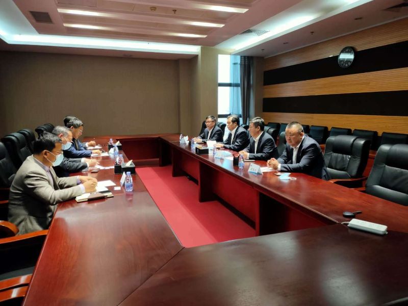 山东默锐科技有限公司副董事长单洪明一行到城建分公司考察交流