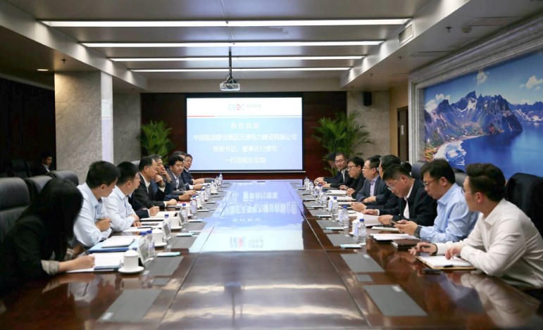 付修军谢作文拜访中国能建东北院