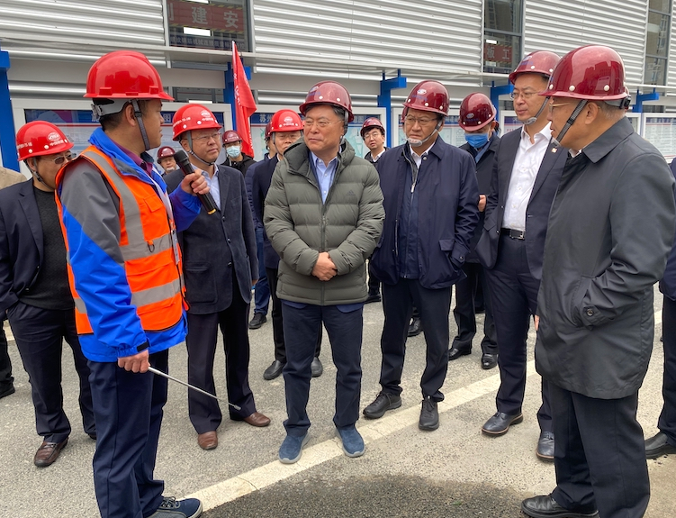 苏州市副市长吴晓东到城轨公司苏州轨道交通6号线项目调研