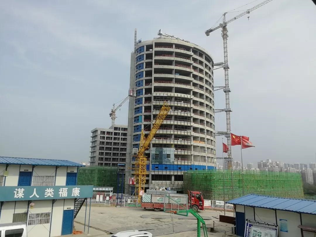 新兴建设承建的陕西省引汉济渭调度管理中心项目顺利通过西安市文明工地验收