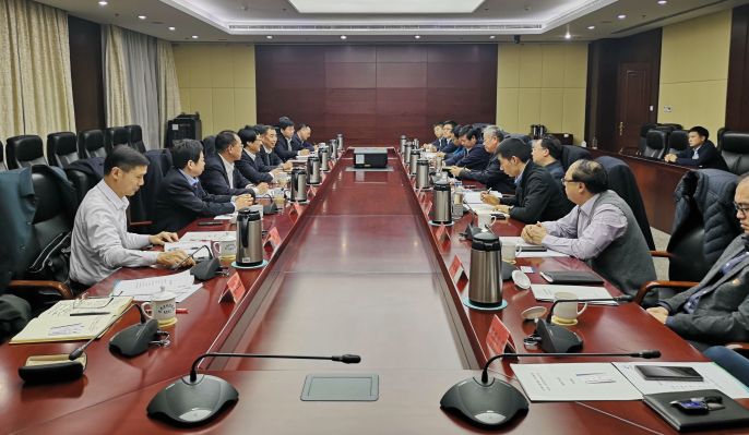 张孟星会见天津市武清区主要领导