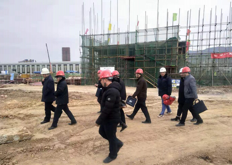 常志成一行深入四川广元建筑项目部检查指导工作