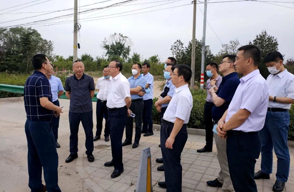 集团公司总经理徐坤甲总经理与北京大兴城建集团党委书记、董事长侯志伟举行会谈