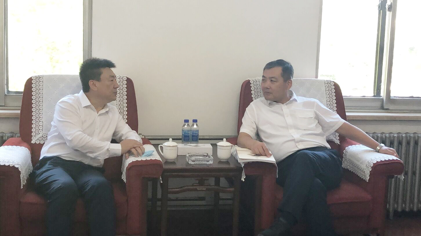 刘胜尧拜会沈阳局集团党委书记、董事长单立军