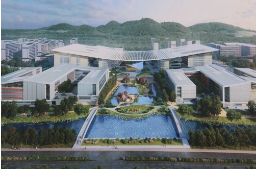 中法航空大学EPC项目桩基工程开工