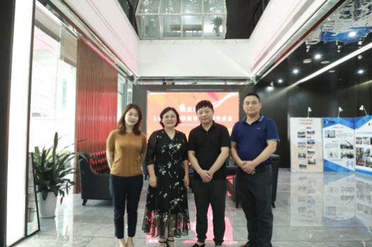杭州市上城区工商联领导走访调研华铁应急