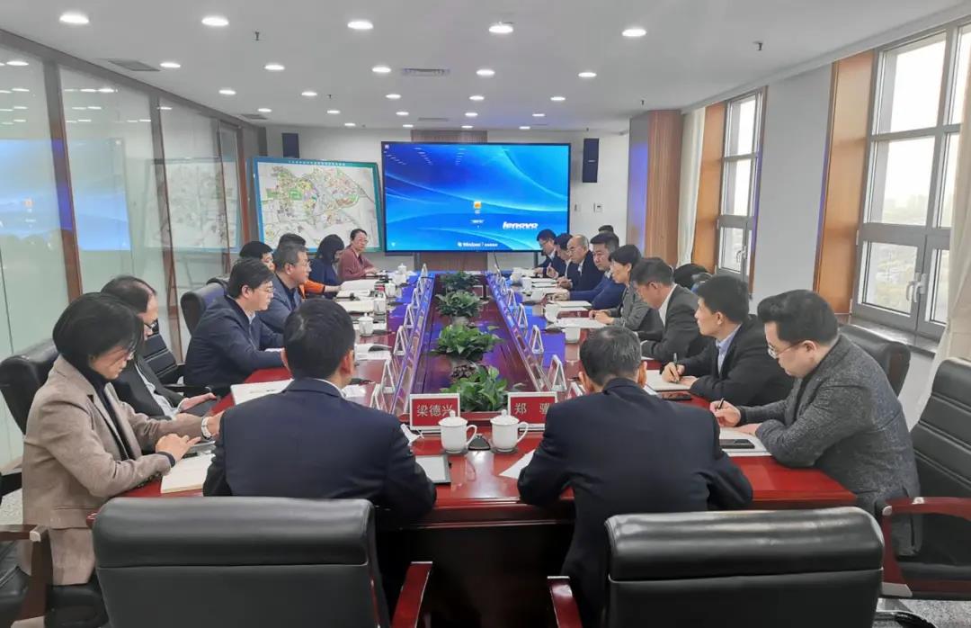 单广袖拜会北京经济技术开发区工委书记王少峰