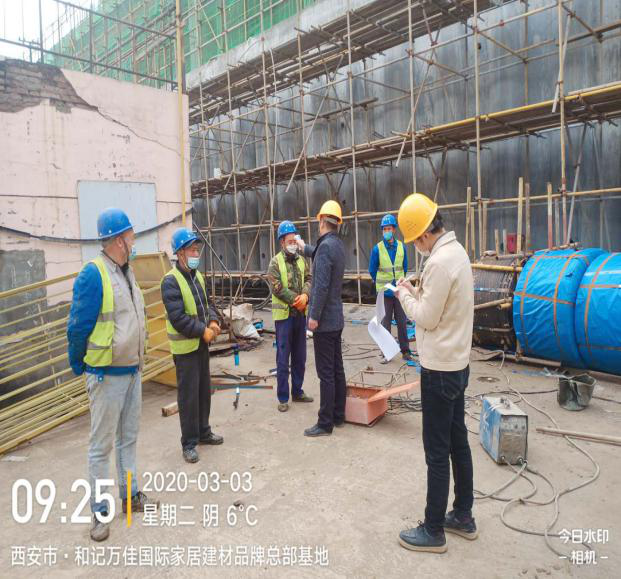 打响疫情防控战 项目复工进行时——集团第三工程公司复工复产工作有序展开