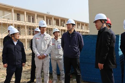 下沉一线：公司领导赴大别山项目检查指导工作