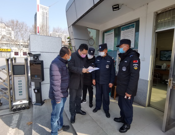 江宁城建集团：开展疫情防控专项检查