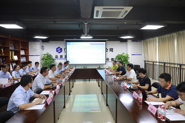 罗涛到四建公司广东分公司和五建公司华南公司调研指导