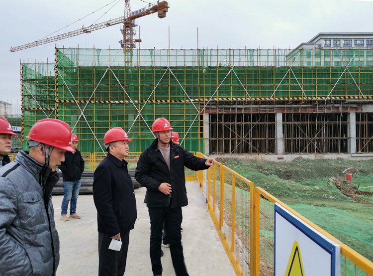 安建总承包总经理陈修翔赴第三公司调研