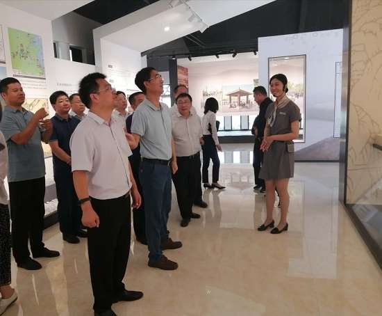 水利部专家组实地考察公司郑州市贾鲁河国家水情教育基地