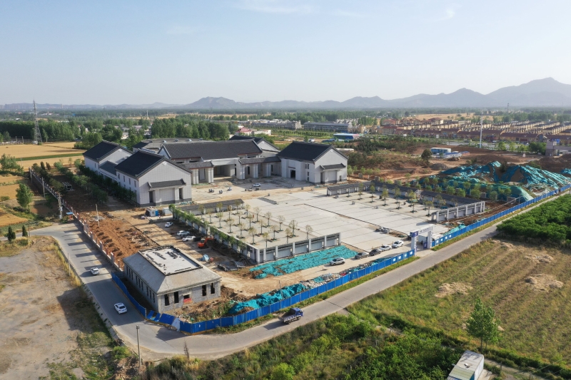 河南公司杨靖宇将军纪念馆改扩建工程主体结构完成