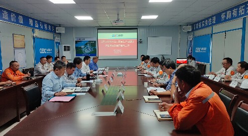中国能建检查组到新会双水项目开展秋季安全巡查