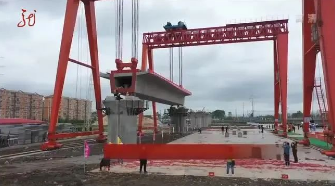 黑龙江“百大项目”|佳鹤铁路改造工程拉开架梁大幕