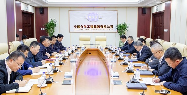 戴和根会见中国对外承包工程商会会长房秋晨