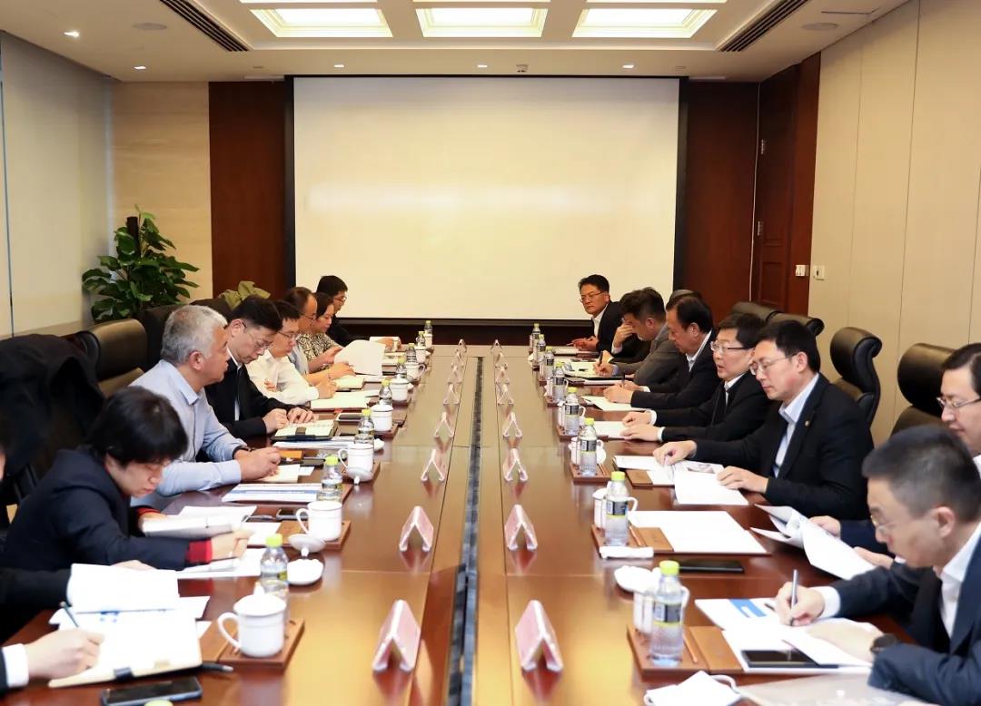 赵晓江会见上海自贸区临港新片区管委会专职副主任吴杰