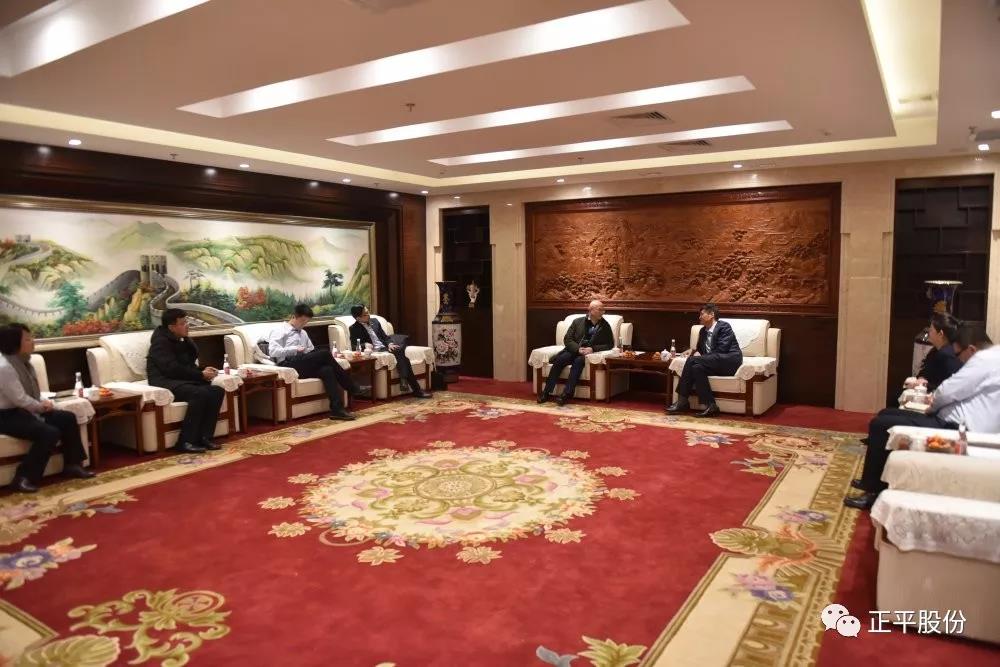 浦发银行西宁分行李毅东副行长一行参观考察正平股份