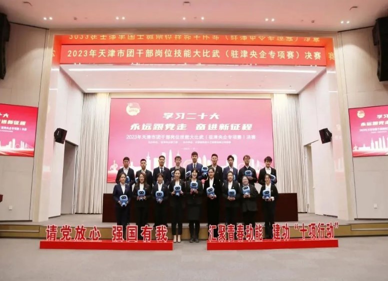中建六局在天津市团干部岗位技能大比武（驻津央企专项赛）中荣获佳绩