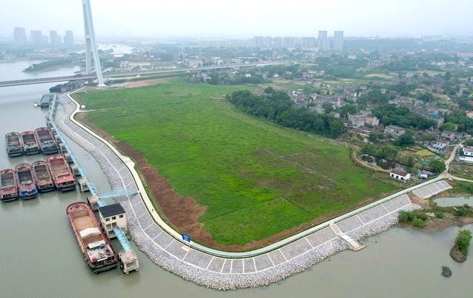 巢湖环湖防洪治理工程补充项目施工3标顺利通过完工验收