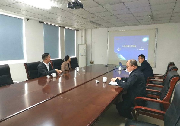 沙玻玻璃集团有限公司董事长武志强到冷却技术公司交流考察