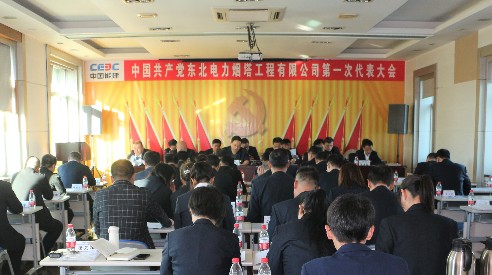 烟塔公司第一次党代会胜利召开