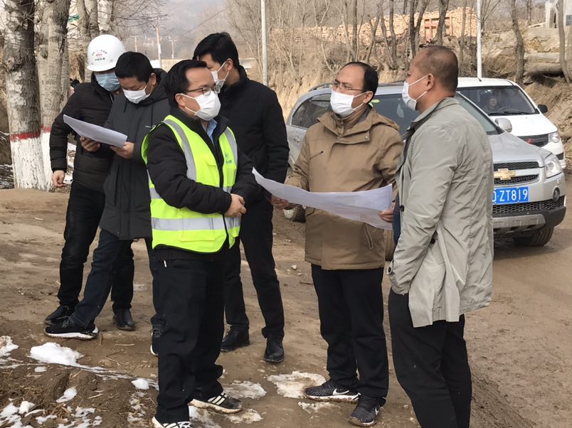 中铁二十一局三公司对甘肃临夏输水项目进行前期策划