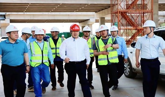 局副总经理李猛到渝昆高铁昆明枢纽三分部检查指导工作