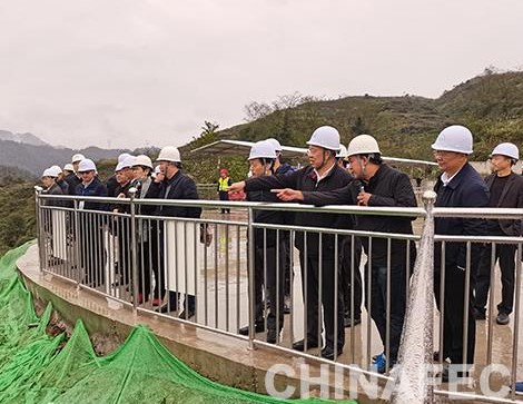 贵州省人大常委会副主任刘远坤调研凤山水库