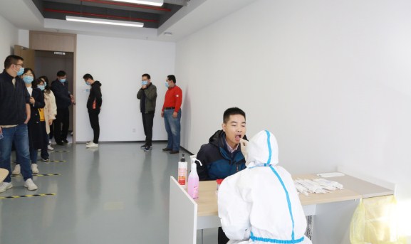 常嘉“企业自主核酸采样点”正式启用