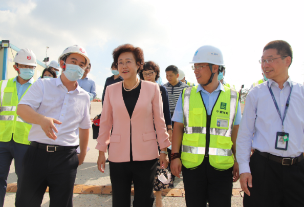深圳市副市长吴以环到深圳吉华医院项目调研